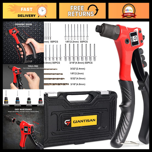 Rivet gun kit - rivet,